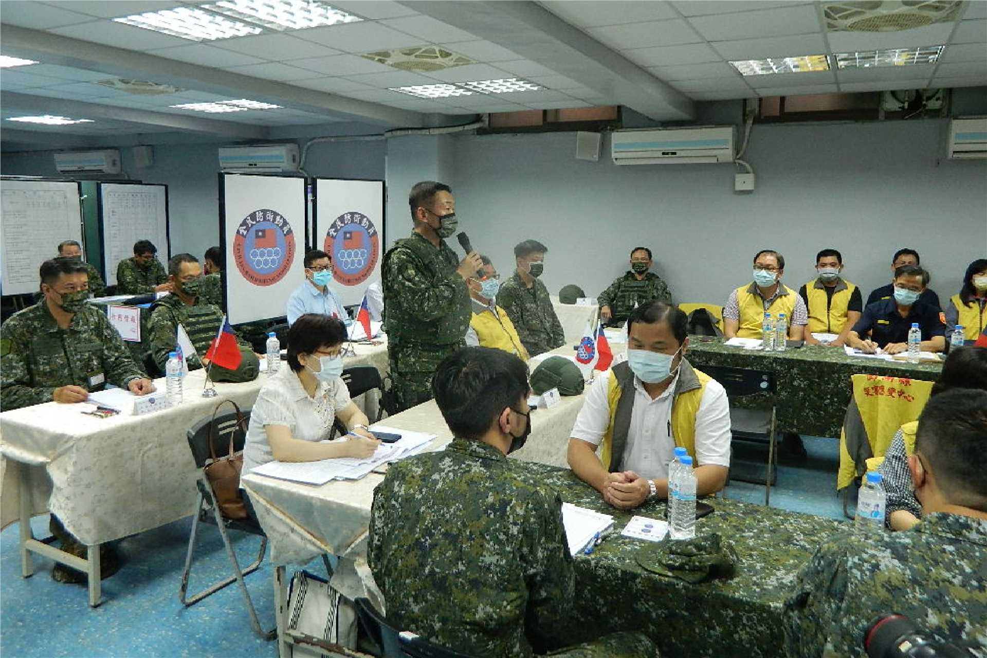 The 2nd regular meeting on the three Civil Power Integration Coordination Councils (CPICC) as "Mobilization, Comprehensive Combat, Disaster Prevention" of Penghu region and County of 2023