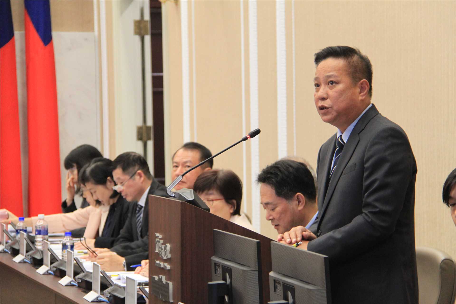 李定中署長實施年度動員工作成效簡報