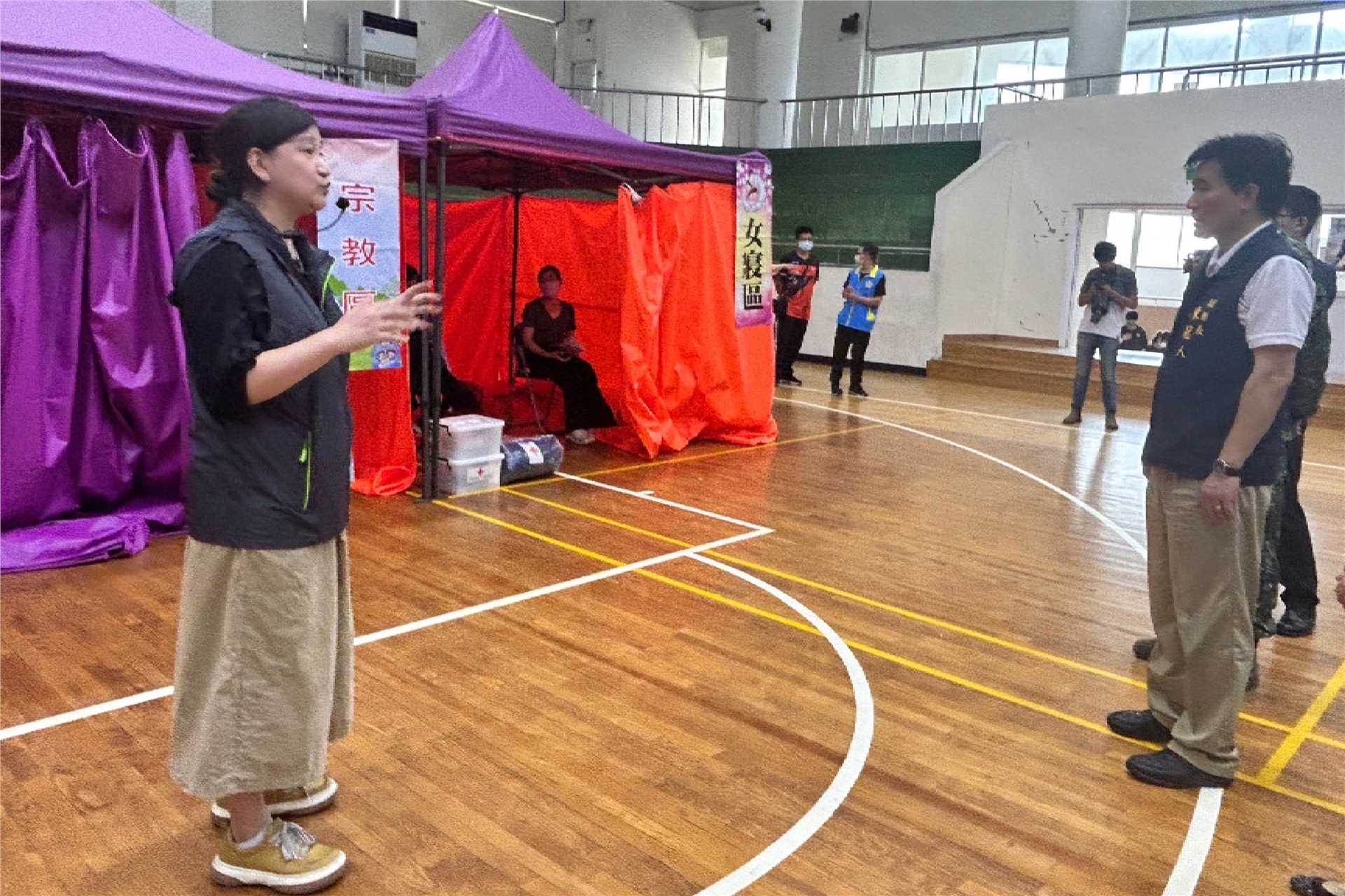連江縣戰時災民收容救濟站