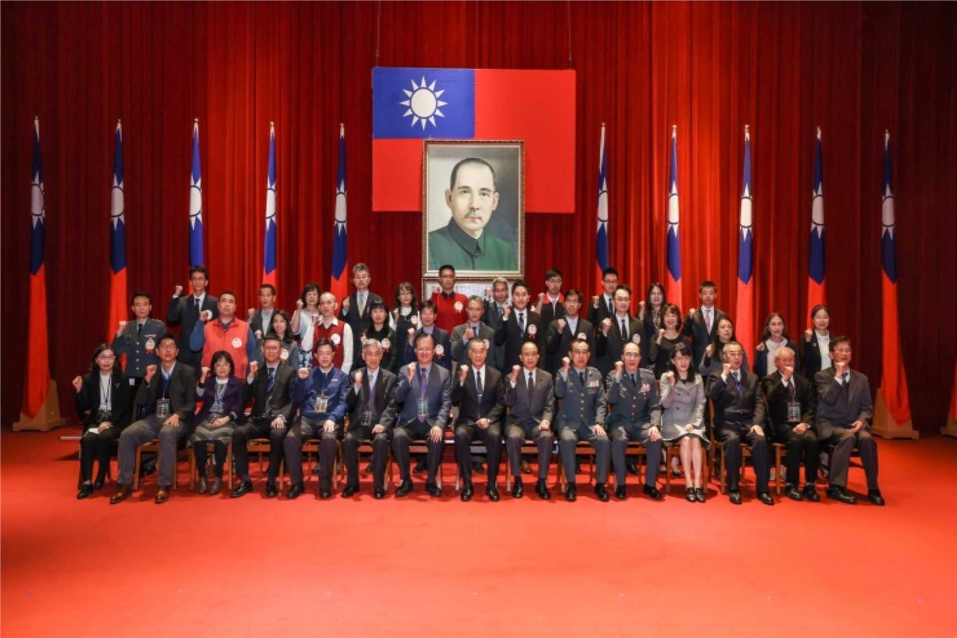 動員績優單位及人員選拔暨表揚合照