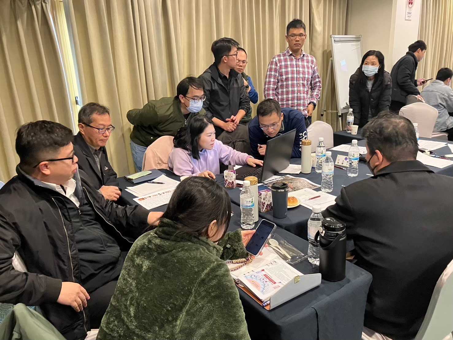 「狀況推演」學員研討