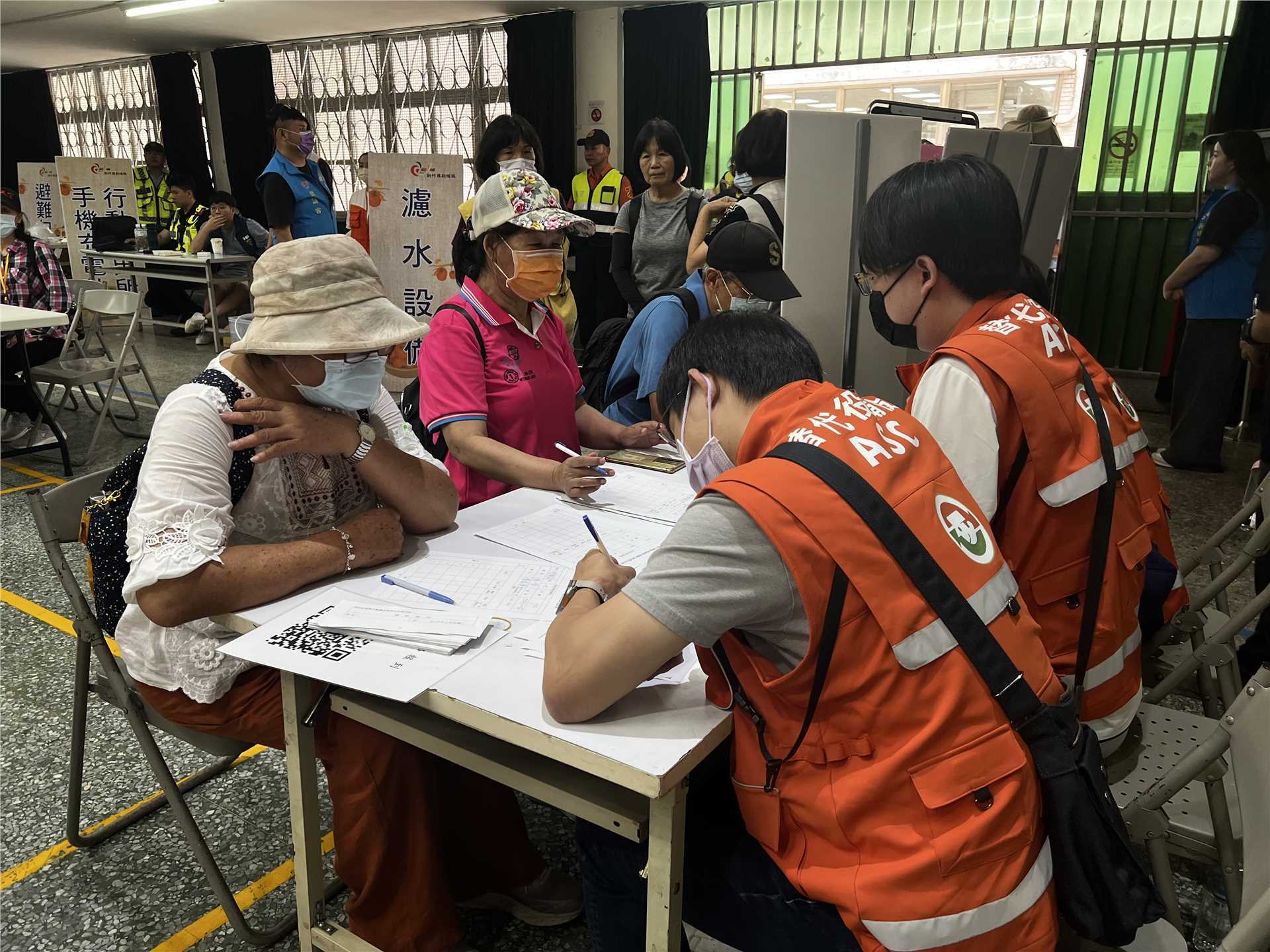 Relief Station establishment drill
