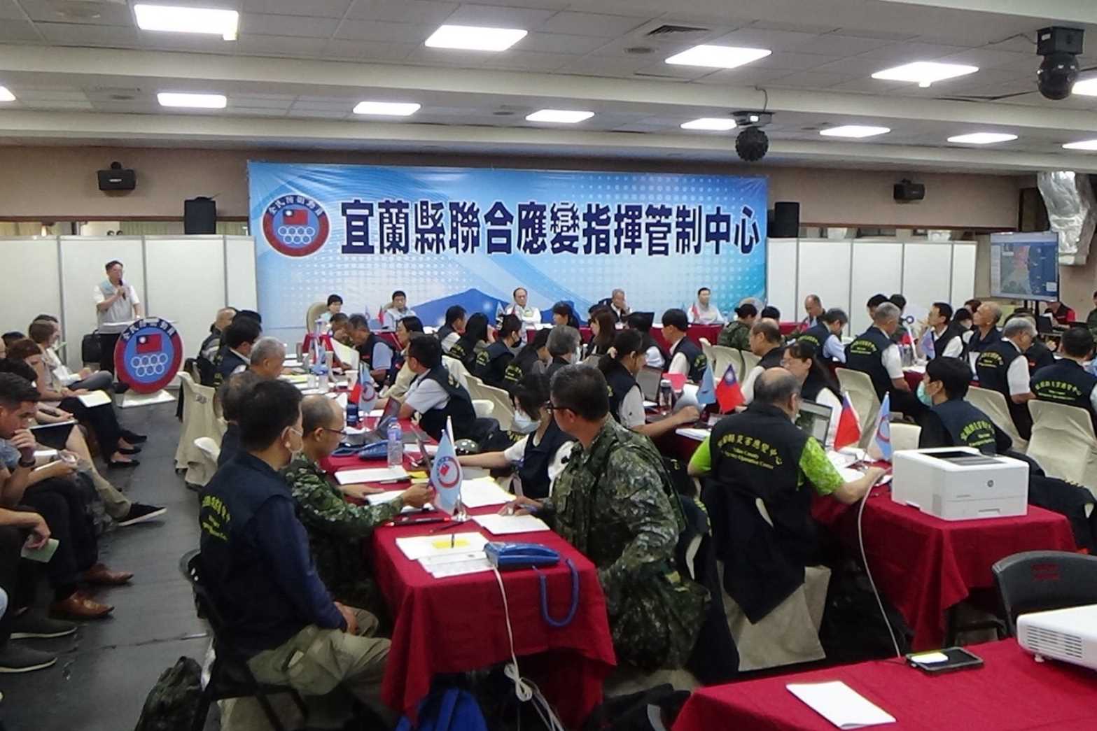 宜蘭縣2026城鎮韌性(全民防衛動員)演習於8月12、13日(星期三、四)完成